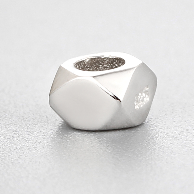 925 Sterling Silver Irregular Figure Beads