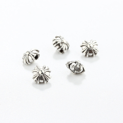 925 Sterling Silver Cross Diy Spacer Bead
