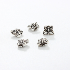 925 Sterling Silver Butterfly Diy Spacer Bead