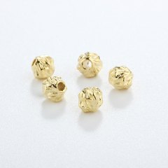 925 Sterling Silver Hammered Spacer Bead