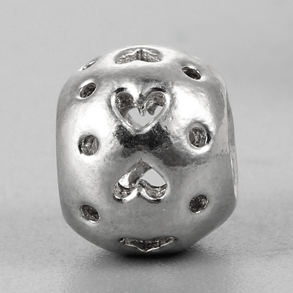 925 Sterling Silver Hollow Beads