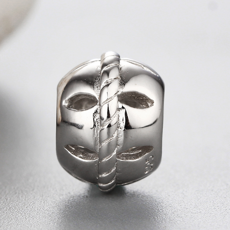 925 Sterling Silver Diy Hollow Beads