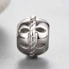 925 Sterling Silver Diy Hollow Beads