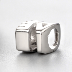 925 Sterling Silver Letters Love Beads
