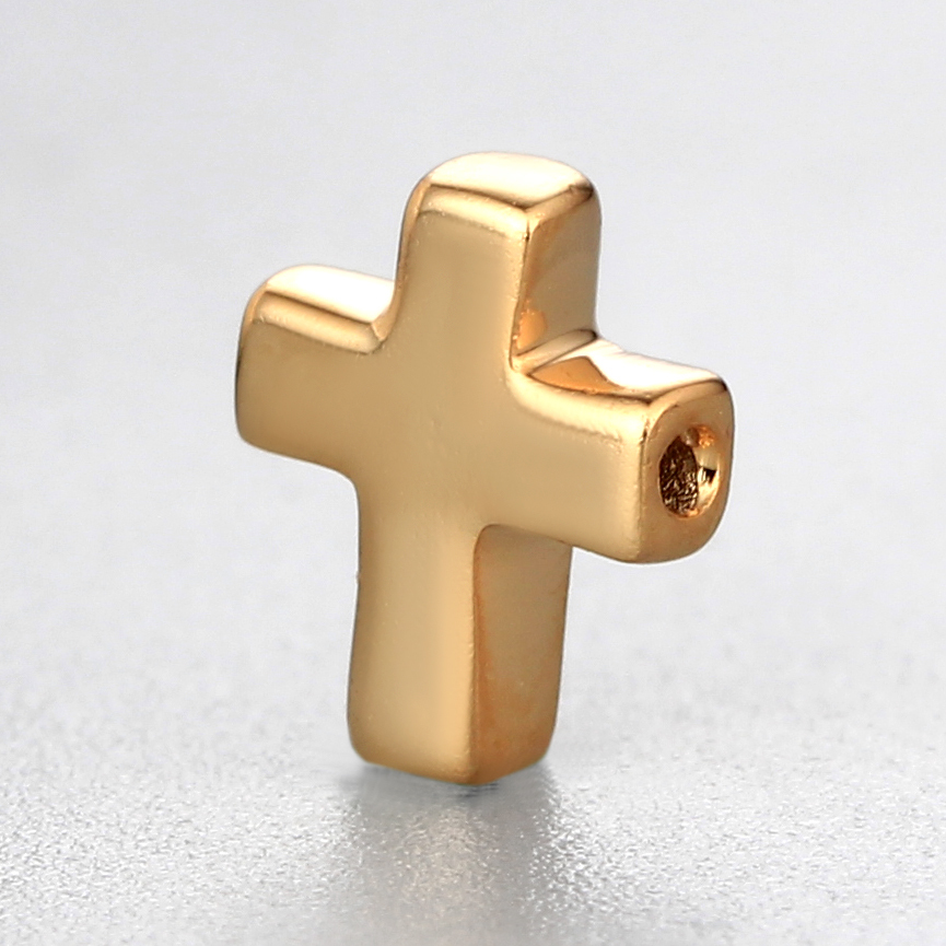 925 Sterling Silver Diy Cross Beads