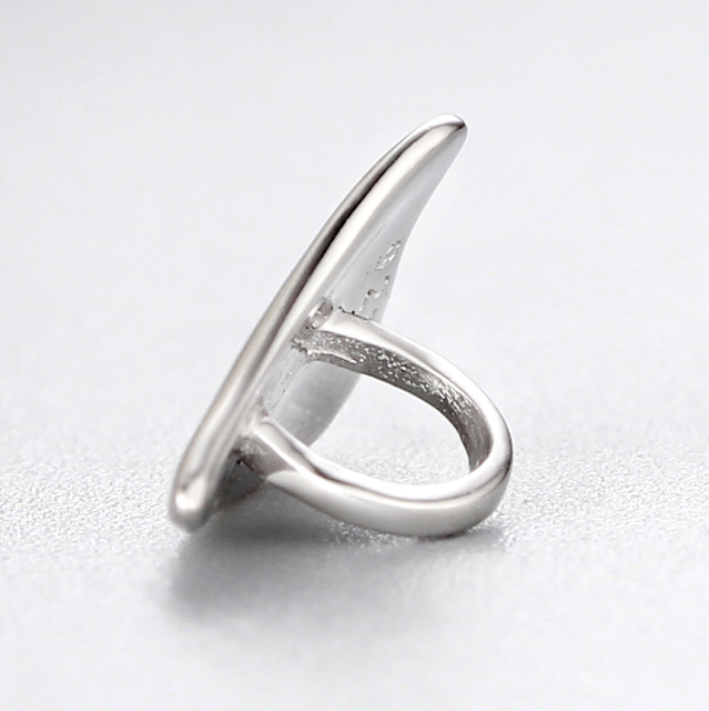 925 Sterling Silver Unique Heart Beads