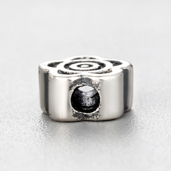 925 Sterling Silver Vintage Flower Diy Beads