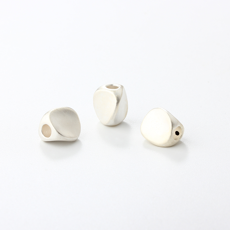 999 Sterling Silver DIY Triangle Spacer Bead