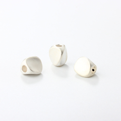 999 Sterling Silver DIY Triangle Spacer Bead