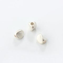 999 Sterling Silver DIY Triangle Spacer Bead