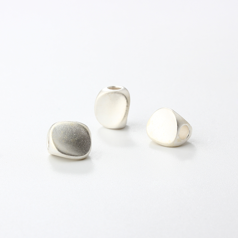999 Sterling Silver DIY Triangle Spacer Bead