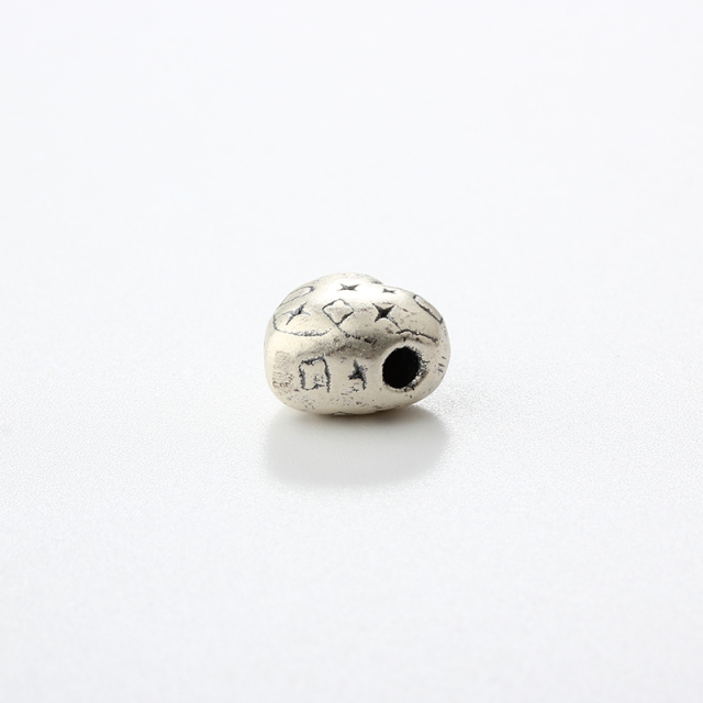 999 Sterling Silver DIY Heart Spacer Bead