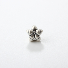 999 Sterling Silver DIY Star Bow Spacer Bead