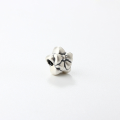 999 Sterling Silver DIY Star Bow Spacer Bead