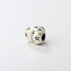 999 Sterling Silver DIY Heart Spacer Bead