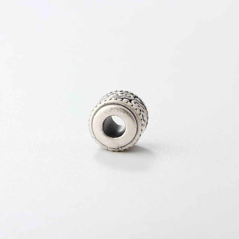 999 Sterling Silver DIY Lucky Cloud Spacer Bead