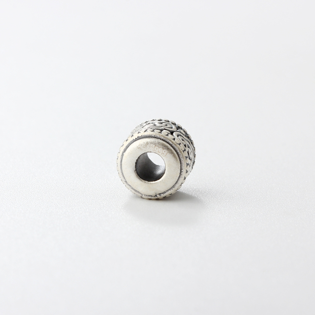 999 Sterling Silver DIY Lucky Cloud Spacer Bead