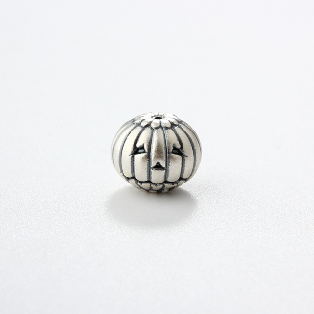 999 Sterling Silver DIY Spacer Halloween Ghost Pumpkin Bead