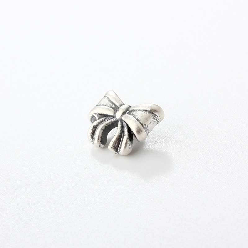 999 Sterling Silver DIY Spacer Bow Bead