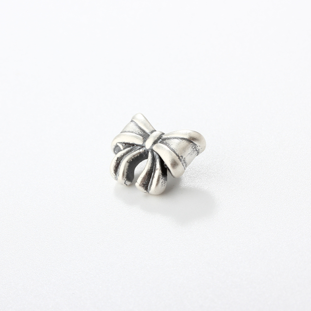 999 Sterling Silver DIY Spacer Bow Bead