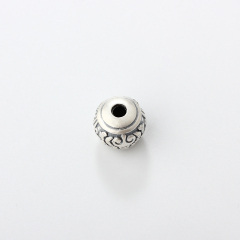 999 Sterling Silver DIY Lucky Cloud Spacer Bead