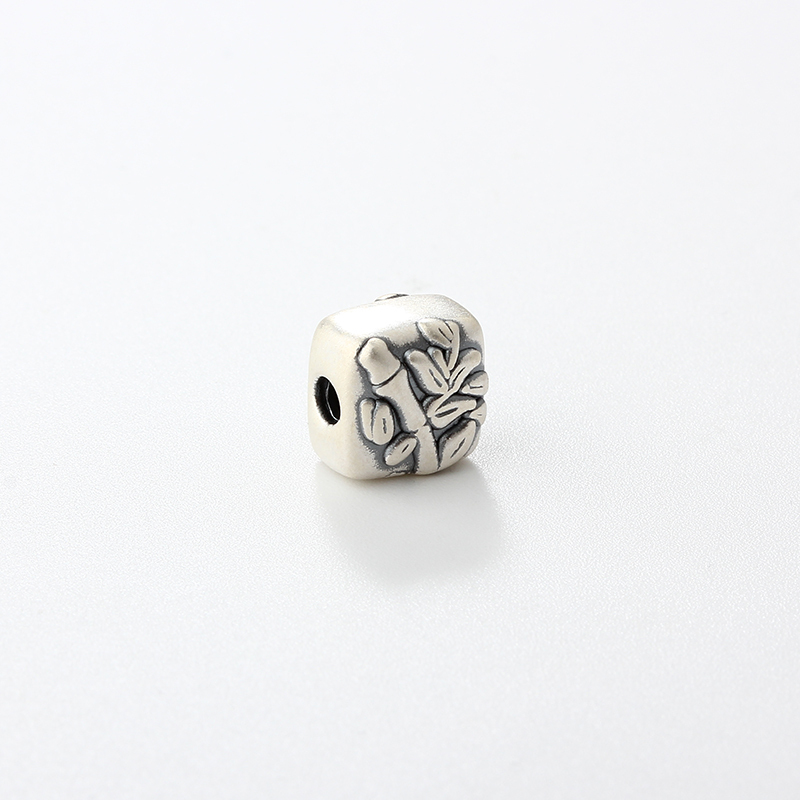 999 Sterling Silver DIY Spacer Bamboo Bead
