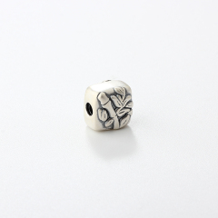 999 Sterling Silver DIY Spacer Bamboo Bead