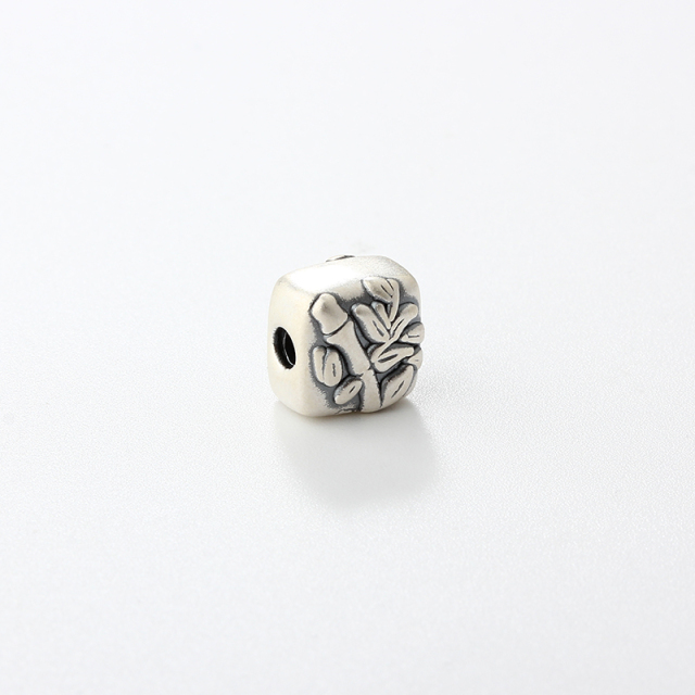 999 Sterling Silver DIY Spacer Bamboo Bead