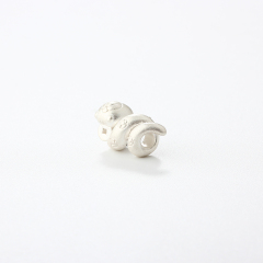 999 Sterling Silver DIY Snake Spacer Bead