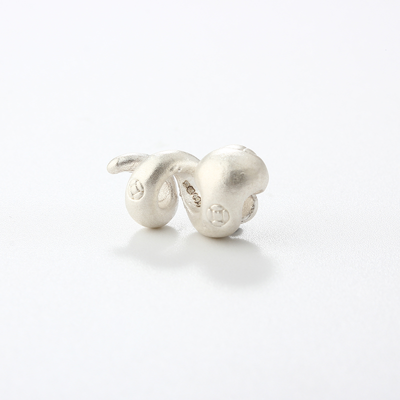 999 Sterling Silver DIY Snake Spacer Bead