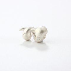 999 Sterling Silver DIY Snake Spacer Bead