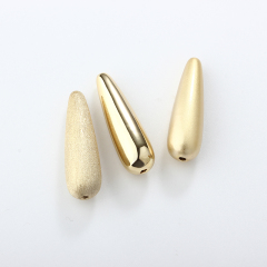 999 Sterling Silver Irregular Big Hollow Spacer Bead