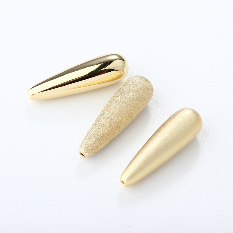 999 Sterling Silver Irregular Big Hollow Spacer Bead