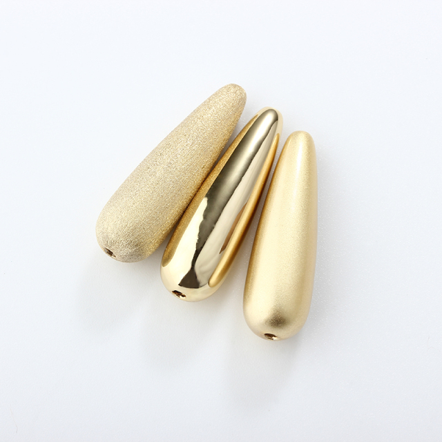 999 Sterling Silver Irregular Big Hollow Spacer Bead