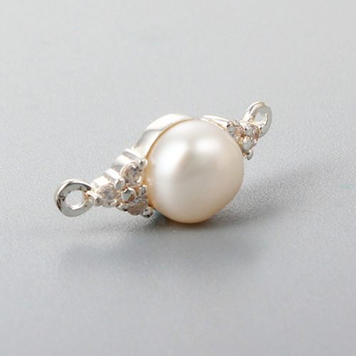 925 Sterling Silver Pearl Charms