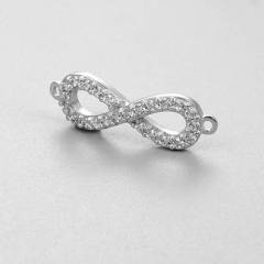 925 Sterling Silver Infinity Charms