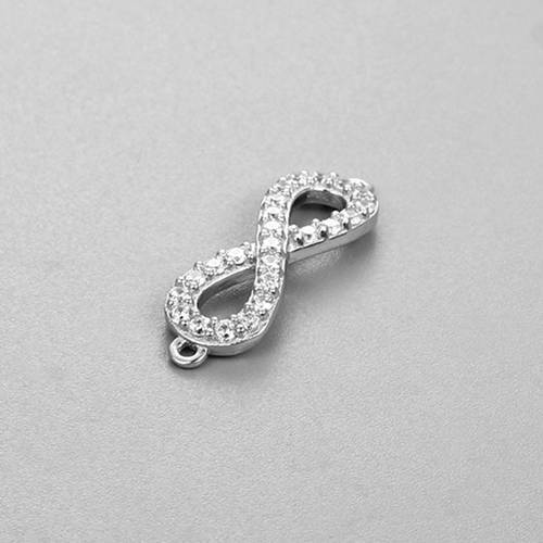 925 Sterling Silver Infinity Charms