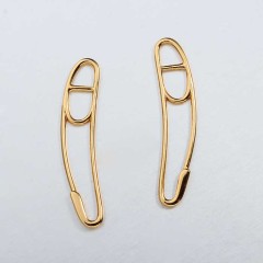 925 Sterling Silver Safety Pin Charms