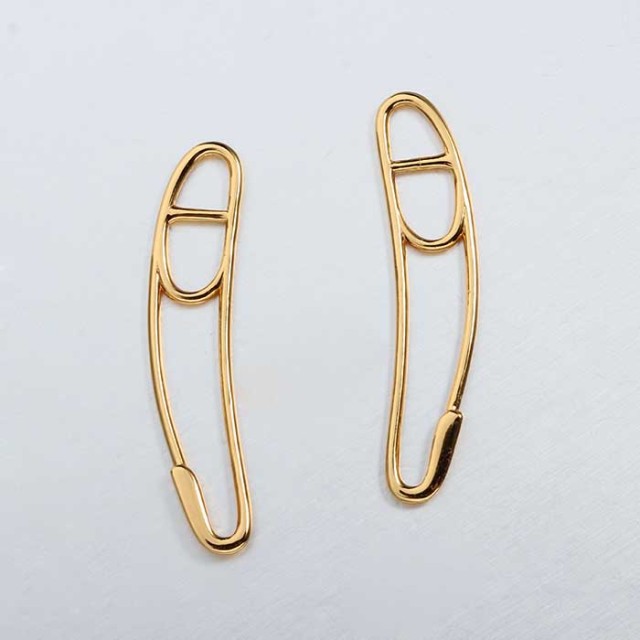925 Sterling Silver Safety Pin Charms