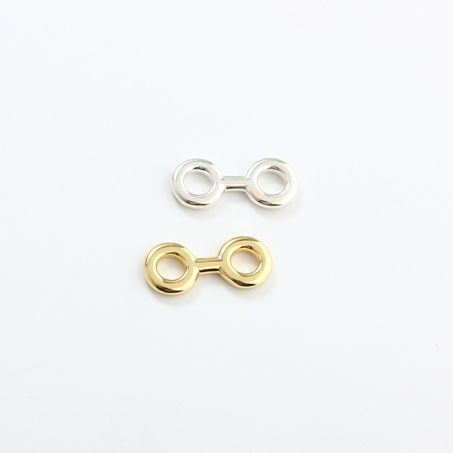 925 Sterling Silver Simple Connector