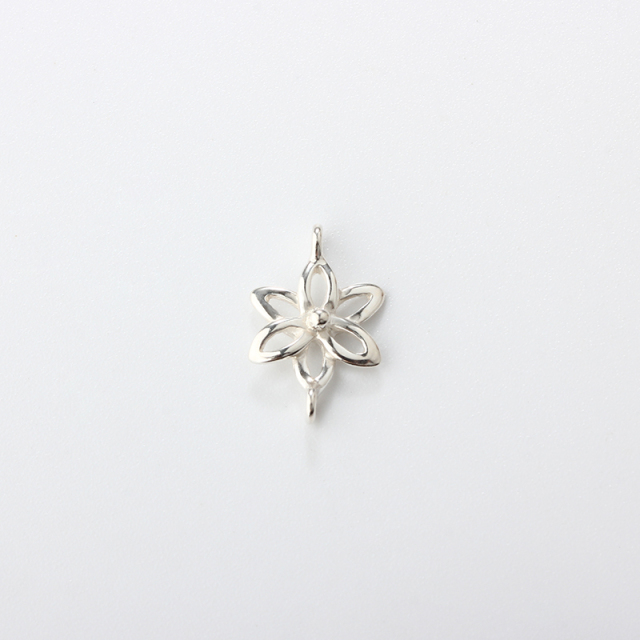 925 Sterling Silver Hot Sale Flower Connector