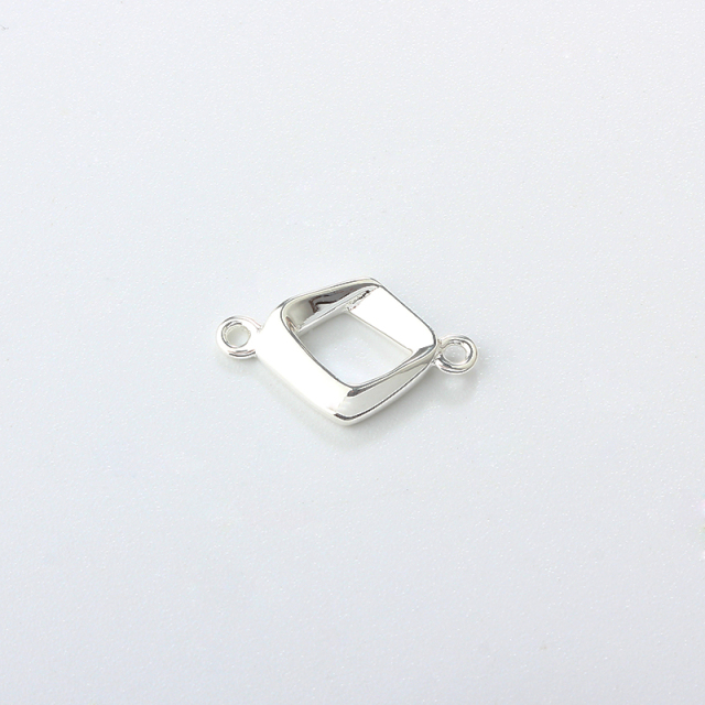925 Sterling Silver Diamond Shape Connector