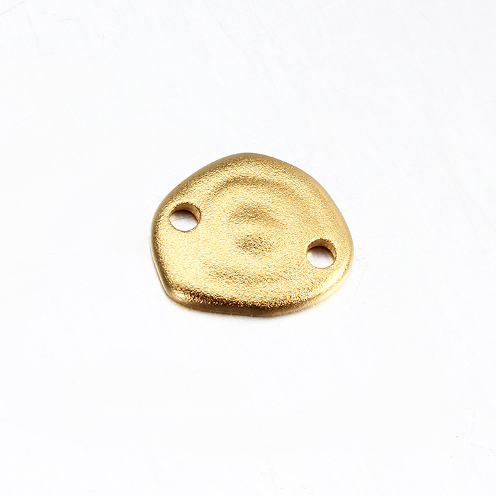 925 Sterling Silver Siviglia Irregular Disc Charm