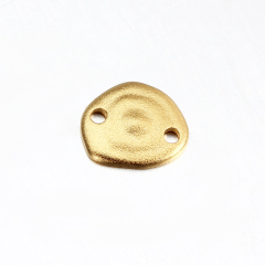 925 Sterling Silver Siviglia Irregular Disc Charm