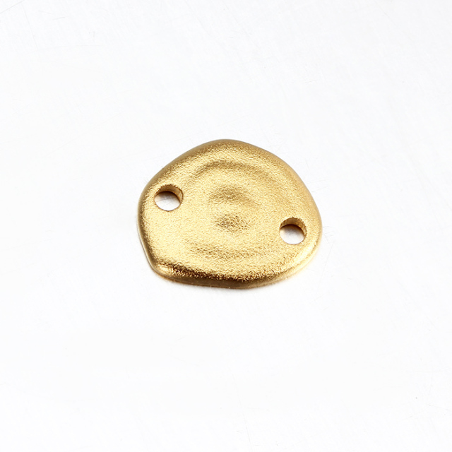 925 Sterling Silver Siviglia Irregular Disc Charm