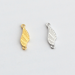 925 Sterling Silver Angle'S Wings Jewelry Charm