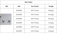 925 Sterling Silver Frosted Ball Stud Earrings