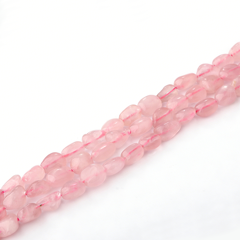 Rose Quartz Irregular Beads