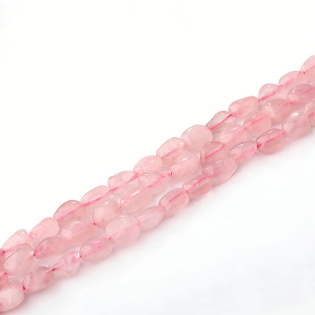 Rose Quartz Irregular Beads