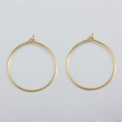 925 Sterling Silver Hoop Earring Findings